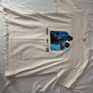 Primitive Cream T-Shirt with Black Print